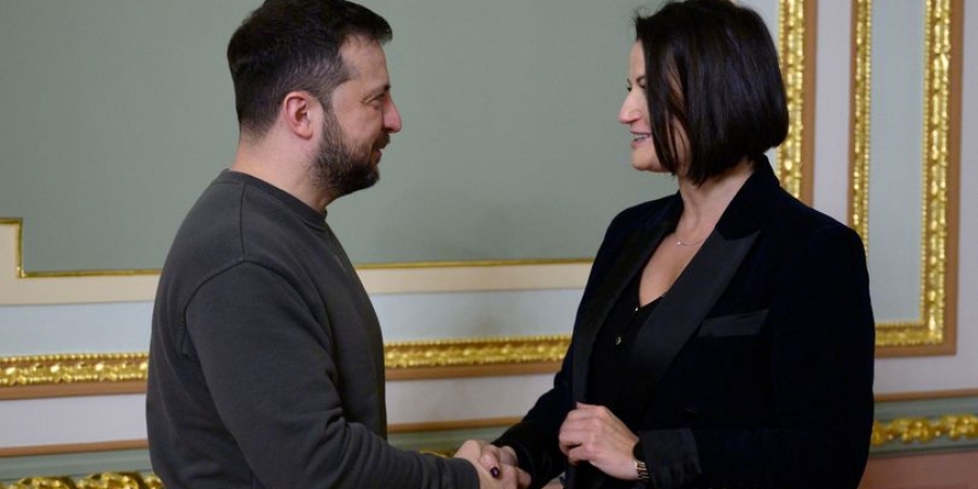 Ontmoeting Volodymyr Zelensky Ontmoeting Volodymyr Zelensky