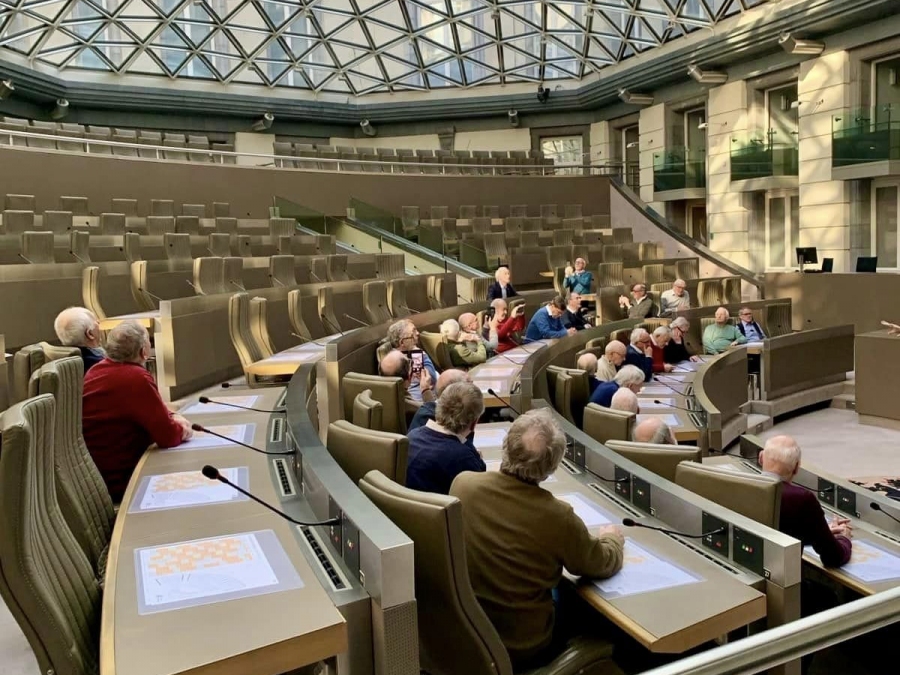 De Koperen Passer in het Vlaams Parlement De Koperen Passer in het Vlaams Parlement